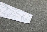 24-25 RMA White Kids Half Pull Tracksuit (童装)(半拉链)