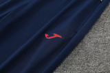 2024 JOM Royal Blue Half Pull Tracksuit #810(半拉链)