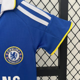 2008-2009 CHE Home Kids Retro Soccer Jersey (带决赛字)