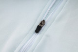 24-25 Spain Light blue Half Pull Tracksuit (半拉链)