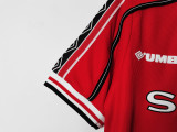 1998-1999 Man Utd Home Retro Soccer Jersey