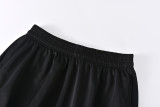24-25 Al-Nassr Black Half Pull Tracksuit (半拉链)