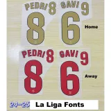 24-25 BAR Away Long Sleeve Soccer Jersey (长袖)*新广告