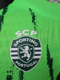 24-25 Sporting Lisbon Third Player Version Soccer Jersey
