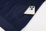 24-25 Boca Juniors Royal blue Jacket Tracksuit #06