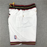 76ERS White City Edition Top Quality NBA Pocket Pants #76人队