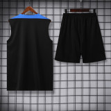 24-25 INT Black Tank top and shorts suit (条纹)