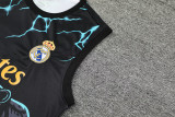 24-25 RMA Black green Tank top and shorts suit *豹黑绿
