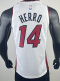 22-23 HEAT HERRO #14 White Top Quality Hot Pressing NBA Jersey (V领）