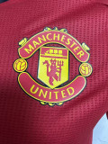 24-25 Man Utd Home 1:1 Player Version Soccer Jersey