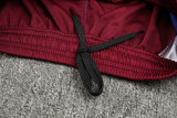 24-25 Bayern Deep Red Kids Half Pull Tracksuit (童装)(半拉链)