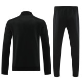 24-25 Man Utd Black Jacket Tracksuit