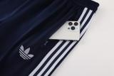 2024 AD Royal Blue Jacket Tracksuit #AJ19