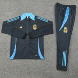 24-25 Argentina Dark gray Jacket Tracksuit #02(蓝领)