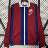 23-24 BAR White & Black Double Sided Windbreaker (双面风衣)