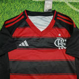 25-26 Flamengo Home Kids Soccer Jersey