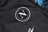 24-25 Napoli Blue Black Half Pull Tracksuit (半拉链)