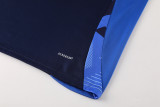 2024 AD Royal blue Half Pull Tracksuit #AB07 (半拉链)