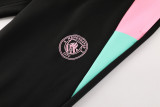 24-25 Man City Black Green Jacket Tracksuit #02