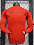 24-25 Bayern Home Long Sleeve Player Version Soccer Jersey (长袖球员)