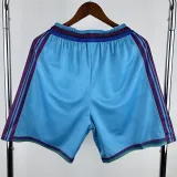23-24 HORNETS Retro Blue Shorts Pants