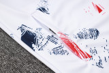 24-25 PSG White Jacket Tracksuit #A753(喷墨)