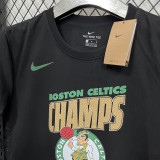 T280 Celtics Black High Quality Casual T-Shirt