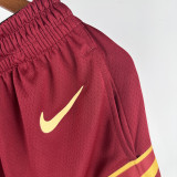 22-23 Cleveland Cavaliers Red Away Top Quality NBA Pants