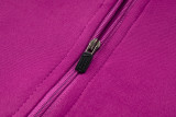 24-25 PSG Rose red Kids Half Pull Tracksuit (童装)(半拉链)