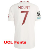 23-24 Man Utd Third Fans Soccer Jersey