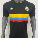 2024 Colombia Black 100th Anniversary Fans Soccer Jersey