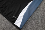 24-25 Man Utd Black Jacket Tracksuit #A796