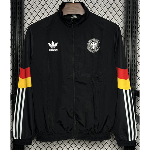 24-25 Germany Black Windbreaker