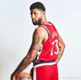24-25 Clippers LEONARD #2 Red Top Quality Hot Pressing NBA Jersey (Trapeze Edition) 飞人版