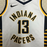22-23 Indiana Pacers GEORGE #13 White Top Quality Hot Pressing NBA Jersey