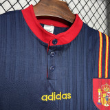 1996 Spain Away Retro Soccer Jersey