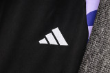 24-25 Germany White Kids Half Pull Tracksuit (童装)(半拉链)