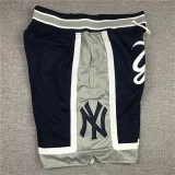 MLB Dark blue City Edition Top Quality NBA Pocket Pants #洋基队
