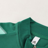 2024 AD Green Kids Half Pull Tracksuit #AB05 (童装) (半拉链)