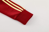 24-25 Roma Red blue Jacket Tracksuit #02