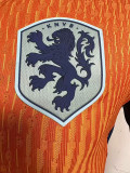 24-25 Netherlands Home Player Version Soccer Jersey