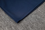 24-25 CHE Royal blue Hoodie Half Pull Tracksuit #F552半拉连帽