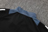 24-25 Man Utd Black Jacket Tracksuit #A796
