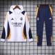 24-25 RMA White Hoodie Tracksuit (卫衣套装)