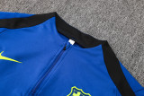 24-25 BAR Fancy blue Half Pull Tracksuit (半拉链)