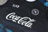 24-25 Napoli Black Blue Tank top and shorts suit