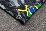24-25 Brazil Black Jacket Tracksuit #A808(喷墨)