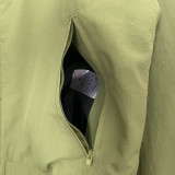24-25 Denmark Green & Blue Double Sided Windbreaker (双面风衣)
