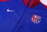 24-25 BAR Fancy blue Jacket Tracksuit #01