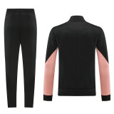 24-25 PSG Jordan Black Jacket Tracksuit #03